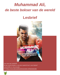 Lesmateriaal: Muhammad Ali - de beste bokser van de wereld